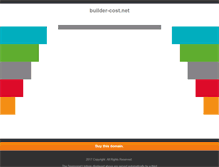 Tablet Screenshot of builder-cost.net